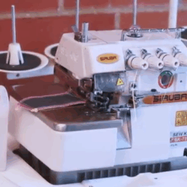 Overlock Industrial Electrónica Siruba Modelo 747 – D 4 Hilos